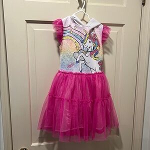 Nickelodeon Pink Rainbow Unicorn Dress